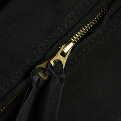 May club -【WESTRIDE】RIDING SHOULDER BAG - BLACK SUEDE