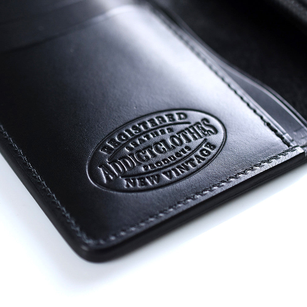 May club -【Addict Clothes】AD-W-01H HORSEHIDE LONG WALLET - DARK BLUE