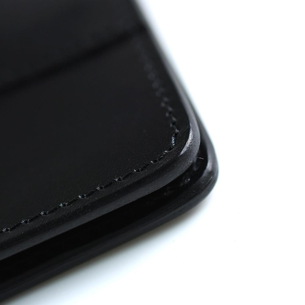 May club -【Addict Clothes】AD-W-01S UK BRIDLE LEATHER LONG WALLET - BLACK