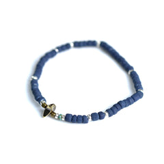 May club -【SunKu】Indigo Dye Beads Anklet