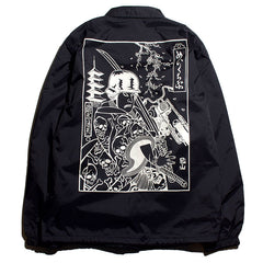 SAMURAI BIKER COACH JKT - BLACK - May club