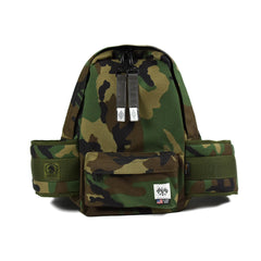 May club -【B.W.G JAPAN】B.W.G x BULLET TANDEM TOURING BAG - WOODLAND CAMO