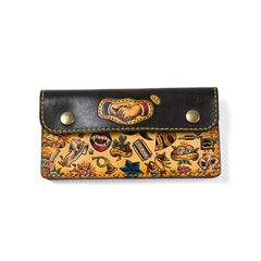 May club -【GDW Studio】Long Wallet - Traditional American Tattoo