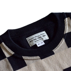 CLASSIC RIB SWEATER：CHECKER - May club