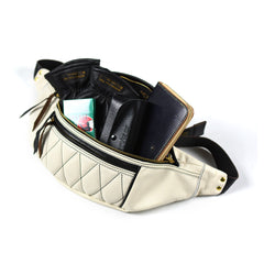 May club -【WESTRIDE】RIDING WAIST BAG LTD - WHT x BLK