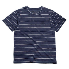 May club -【B.W.G JAPAN】SEED STITCH T-SHIRTS - NAVY