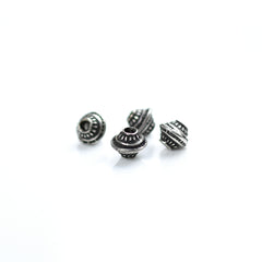 May club -【Chooke】Silver Rhombus Beads