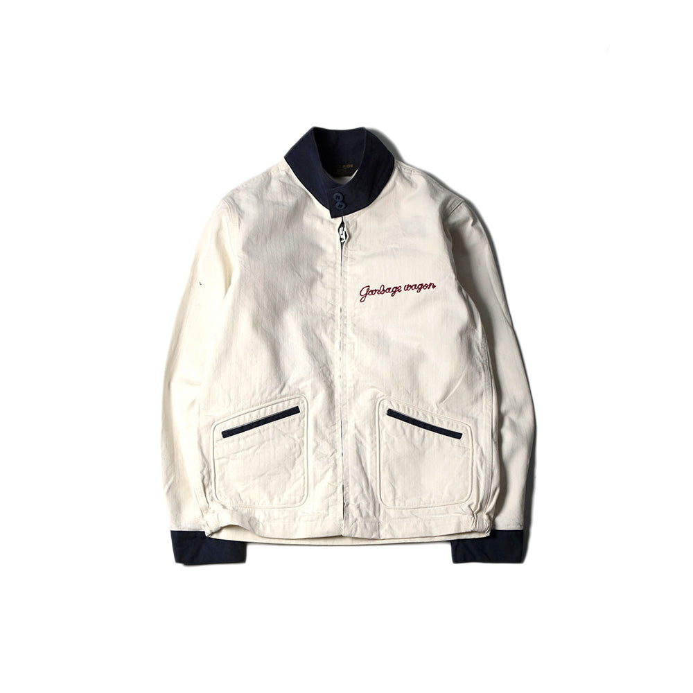 May club -【WESTRIDE】GARBAGE WAGON JACKET - OFF WHITE