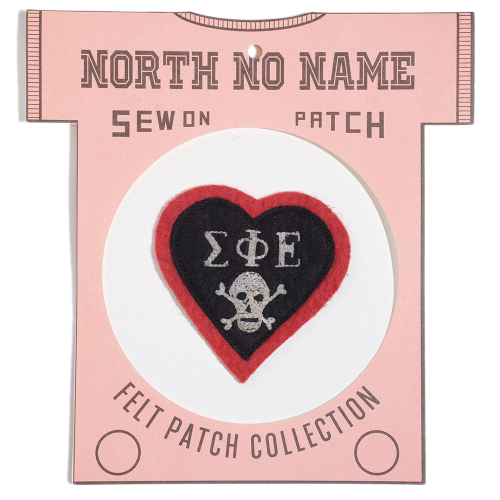 PATCH - SKULL HEART - May club