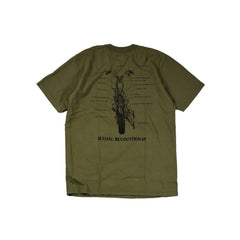 May club -【WESTRIDE】"1948 PAN HEAD" TEE - DEEP OLIVE