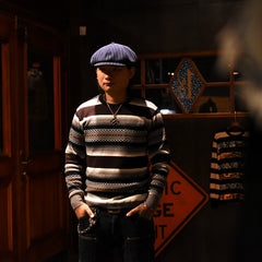 May club -【WESTRIDE】CLASSIC RIB L/S SWEATER - BGDY RUG