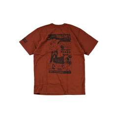 May club -【WESTRIDE】"WR. GIRLS " TEE - RED BROWN