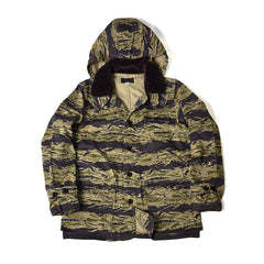 TIGER BORDER CAMO FIVE POCKET HUNT JACKET - May club