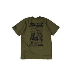 May club -【WESTRIDE】"WR. GIRLS " TEE - DEEP OLIVE