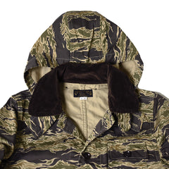 TIGER BORDER CAMO FIVE POCKET HUNT JACKET - May club