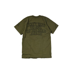 May club -【WESTRIDE】"HARLEY'S CYCLE SHOP" TEE - DEEP OLIVE