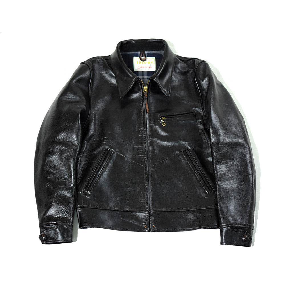 ROUND UP HORSEHIDE JACKET - May club