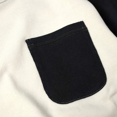 May club -【WESTRIDE】CLASSIC RIB L/S SWEATER - IVRY/BLK