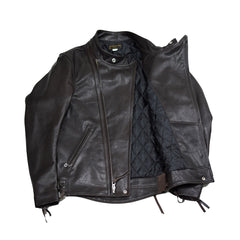 May club -【WESTRIDE】OAK CANYON LEATHER JACKET - BLACK