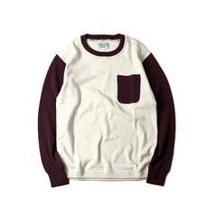 May club -【WESTRIDE】CLASSIC RIB L/S SWEATER - IVRY/BGDY