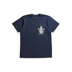 May club -【WESTRIDE】"WORLD CHAMP" TEE - NAVY