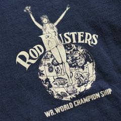 May club -【WESTRIDE】"WORLD CHAMP" TEE - NAVY