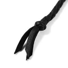 May club -【SunKu】DEER LEATHER KEY STRAP- BLACK