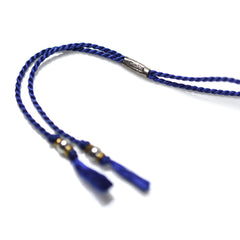 May club -【SunKu】TURQUOISE SILK ROPE NECKLACE - BLUE