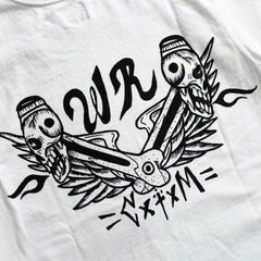 May club -【WESTRIDE】"PISTON WINGS" TEE - WHITE