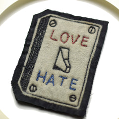 May club -【North No Name】PATCH - LOVE / HATE