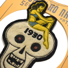 May club -【North No Name】PATCH - 1930 SKULL