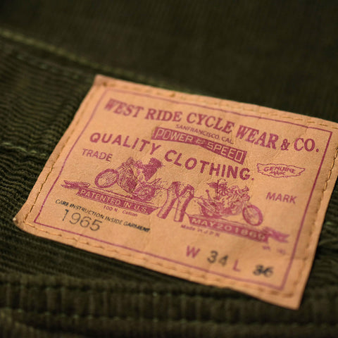 May club -【WESTRIDE】WR1965 CORDS - OLIVE