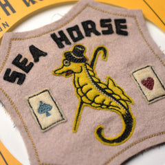 May club -【North No Name】PATCH - SEA HORSE