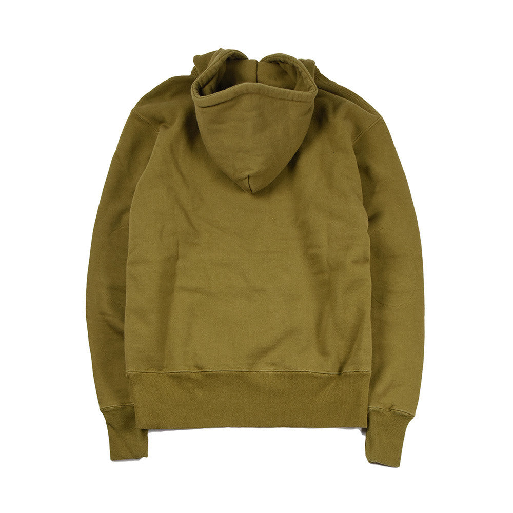 May club -【WESTRIDE】HEAVY WEIGHT FRONT V HOODIE - OLIVE