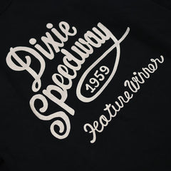 May club -【WESTRIDE】"DIXIE SPEEDWAY" LONG SLEEVES TEE - BLACK