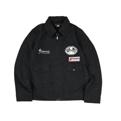 May club -【WESTRIDE】MILWAUKEE WORK JACKET - BLACK SERGE