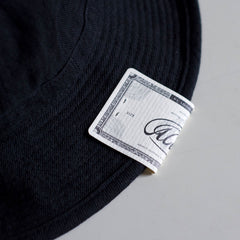 ACV-HG05 LINEN FATIGUE HAT - BLACK - May club