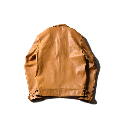 May club -【WESTRIDE】WATSONVILLE LEATHER COAT - CAMEL