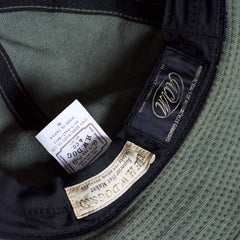 ACV-HG05 LINEN FATIGUE HAT - ARMY GREEN - May club