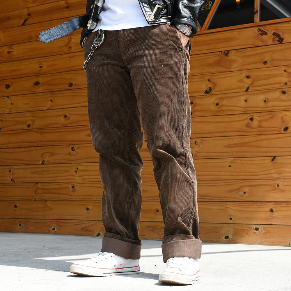 May club -【WESTRIDE】THICK RIDE PANTS - CORDS BRN