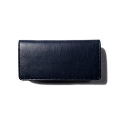 May club -【Addict Clothes】AD-W-01H HORSEHIDE LONG WALLET - DARK BLUE