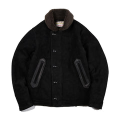 May club -【Trophy Clothing】SUEDE N-1 (BLACK)