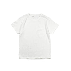 May club -【Addict Clothes】AD-CS-01 SLANTING POCKET T-SHIRT - USED WHITE