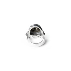 May club -【HWZNBROSS】C.T.M x HWZN MFG. BOMB SIGHT SKULL RING（SILVER x BRASS）