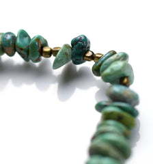 May club -【SunKu】NATURAL STONE TURQUOISE BEADS ANKLET