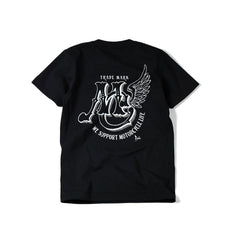 May club -【May club】MAY CLUB x PSYCHO-GRAFIX TRADE MARK TEE - BLACK