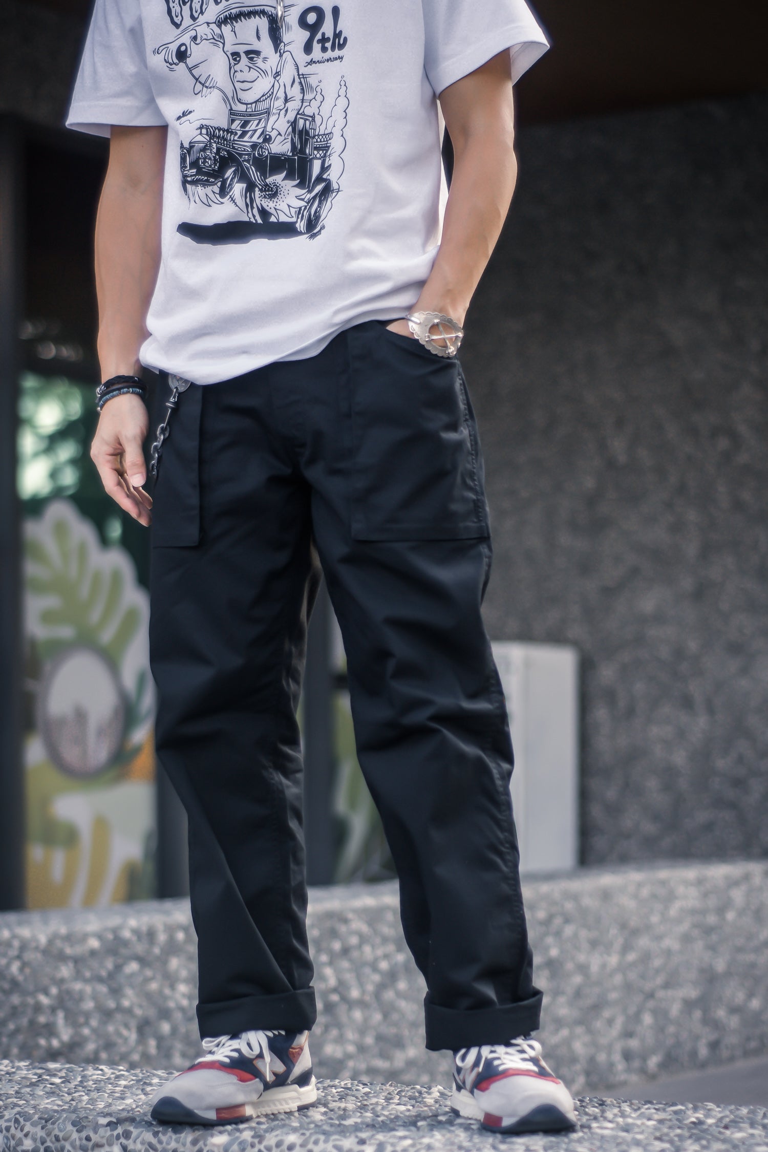 STAND UP PANTS - BLACK - May club