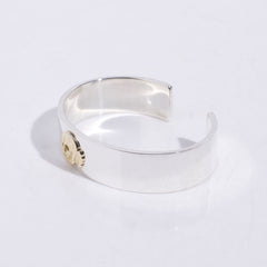 C.T.M meets BLACKBOOTS - SKULL BANGLE (18K) - May club