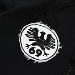 May club -【WESTRIDE】HEAVY WEIGHT FULL-ZIP HOODIE：REVOLUTION 69 (BLACK)