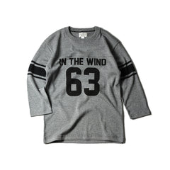 May club -【WESTRIDE】63 FOOTBALL TEE - H.GRY